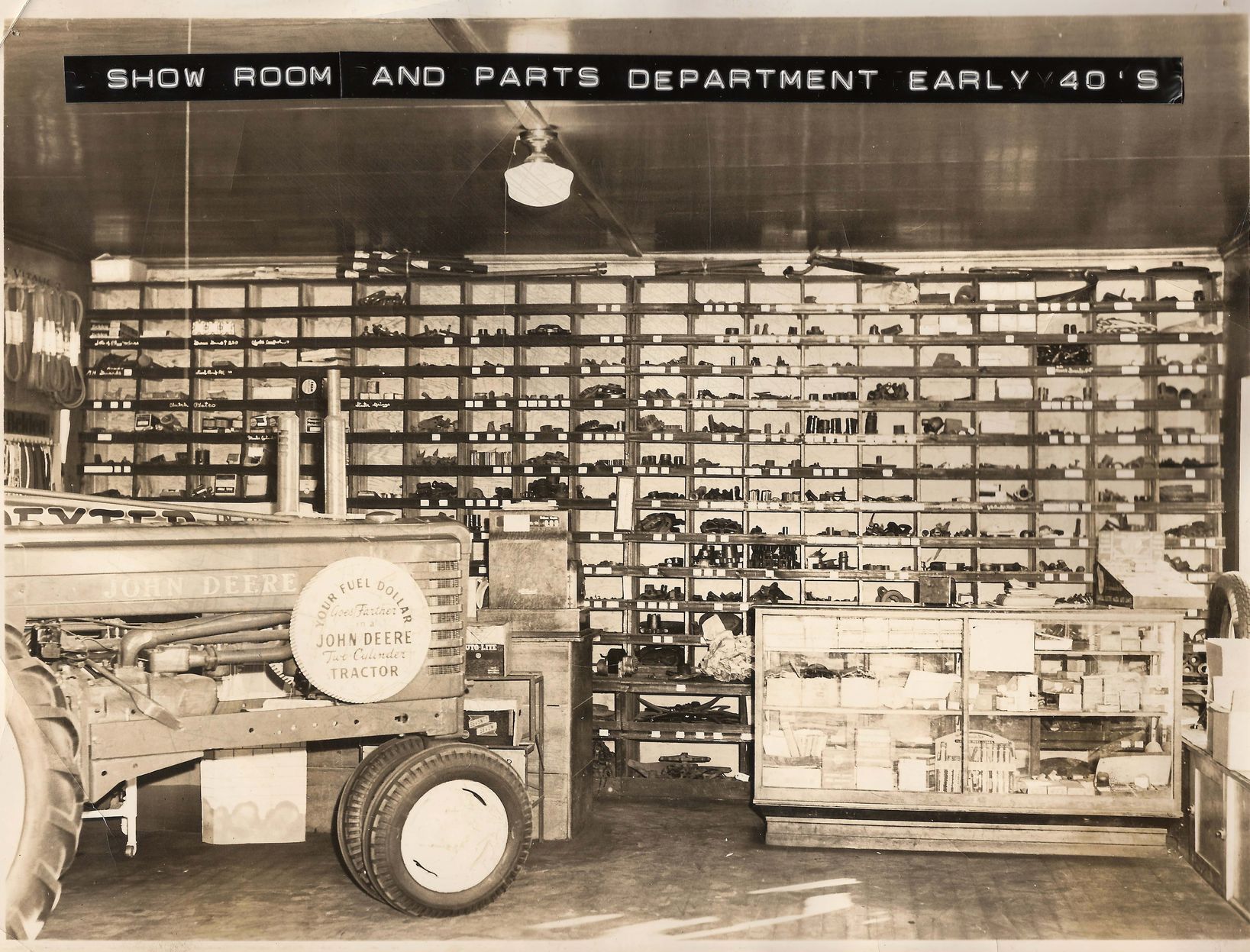 1940s Parts Room